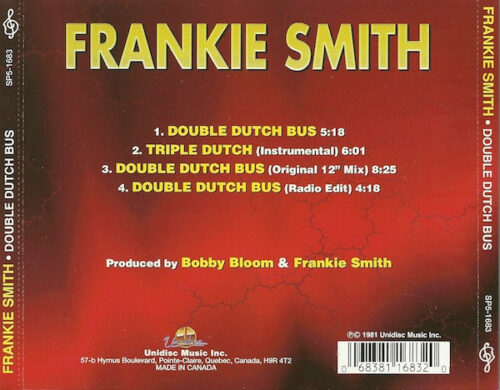 Frankie Smith – Double Dutch Bus / Triple Dutch