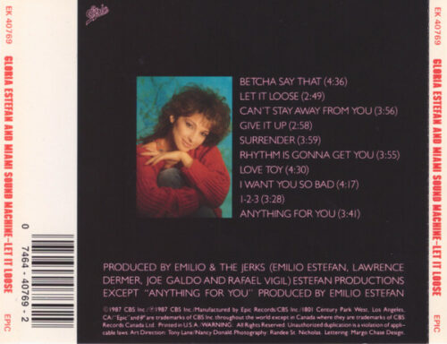 Gloria Estefan And Miami Sound Machine – Let It Loose