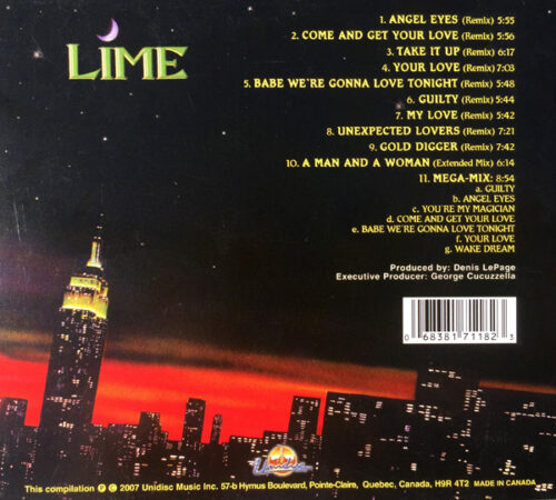 Lime ‎– The Greatest Hits