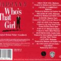 Madonna – Who's That Girl (Original Motion Picture Soundtrack)
