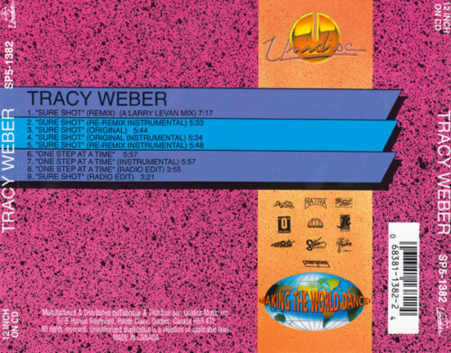 Tracy Weber – Sure Shot - One Step At A Time_2 Tracy Weber – Sure Shot / One Step At A Time