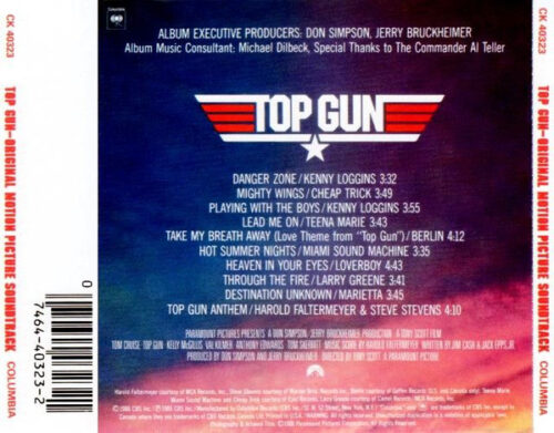 Top Gun Original Motion Picture Soundtrack