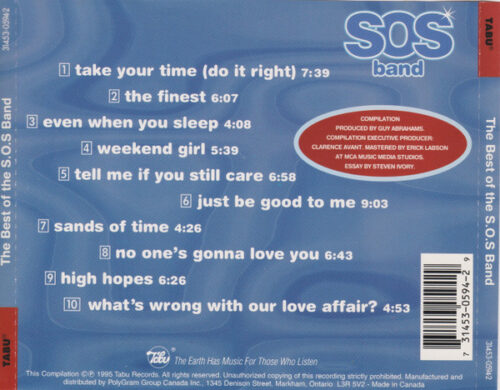 The SOS Band – The Best Of The SOS Band