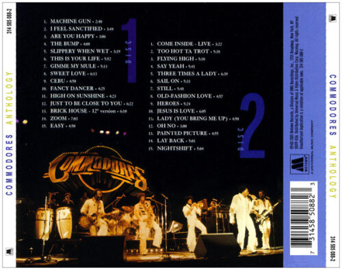 Commodores – Anthology