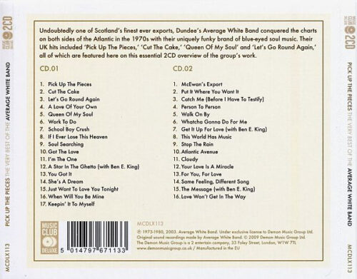 Average White Band – Pick Up The Pieces_1 Average White Band – Pick Up The Pieces (The Very Best Of The Average White Band)