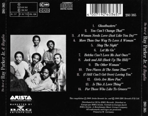 Ray Parker Jr. & Raydio_1 The Best Of Ray Parker Jr. & Raydio
