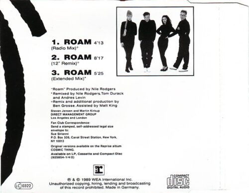 The B-52's – Roam_2 The B-52's – Roam