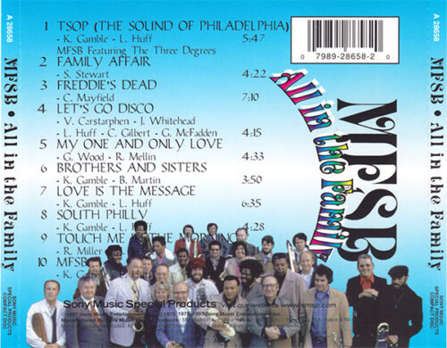 MFSB ‎– All In The Family