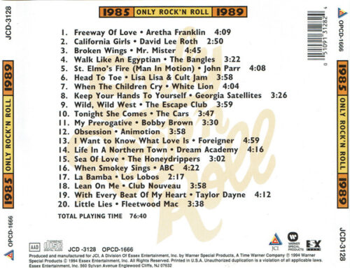 Only Rock 'n' Roll 1985-1989