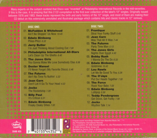 Philadelphia International Records 12" Singles