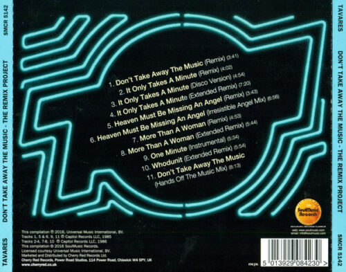 Tavares – Don't Take Away The Music (The Remix Project)