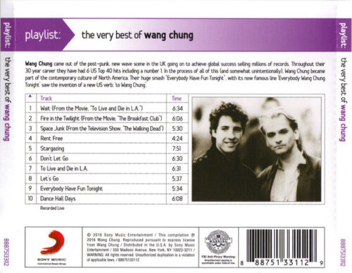Wang Chung – Playlist: The Very Best Of Wang Chung
