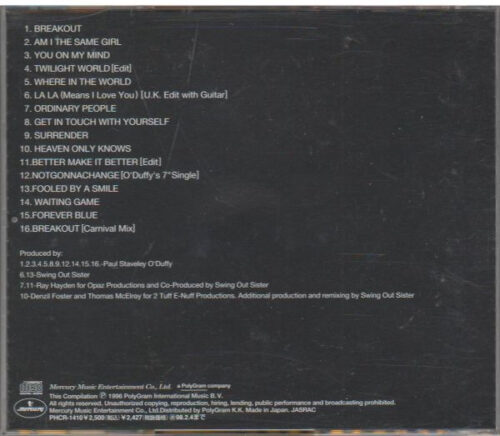 Swing Out Sister – The Best Of