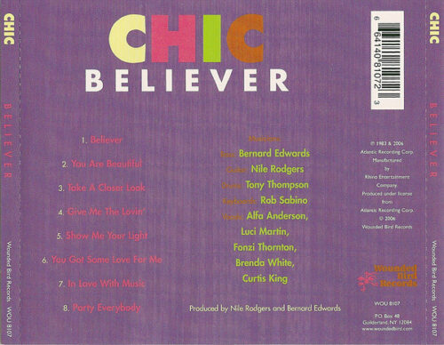 Chic – Believer