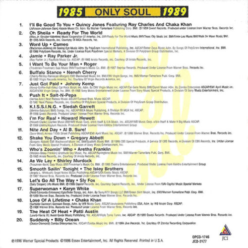 Only Soul 1985-1989