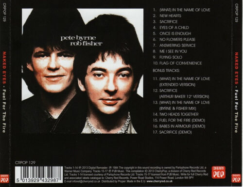 Naked Eyes – Fuel For The Fire (Bonus Tracks)