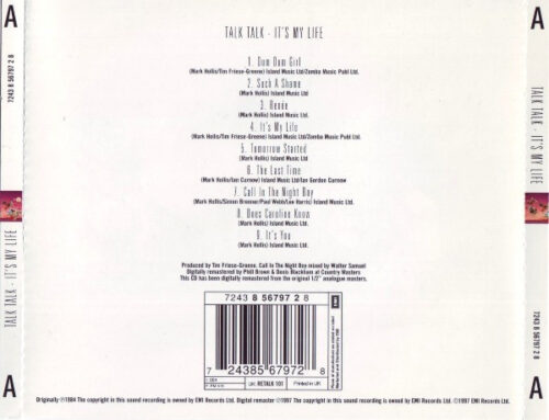 Talk Talk – It's My Life
