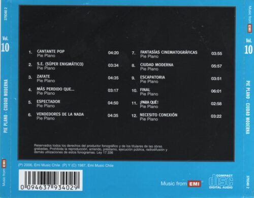 Pie Plano ‎– Ciudad Moderna