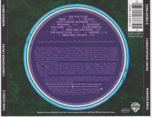 Christopher Cross – Christopher Cross