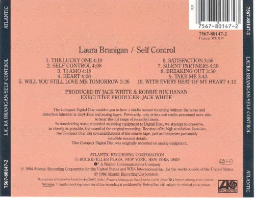 Laura Branigan – Self Control
