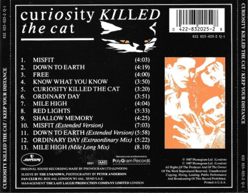 Curiosity Killed The Cat – Keep Your Distance