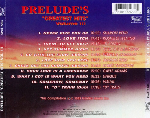 Prelude's Greatest Hits - Volume III