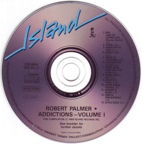 Robert Palmer – Addictions Volume I