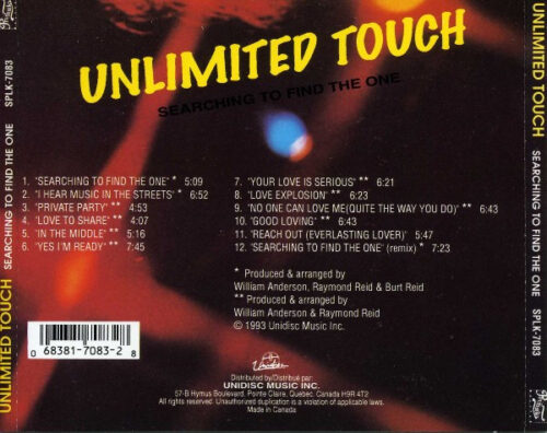 Unlimited Touch – Searching To Find The One