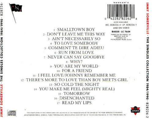Jimmy Somerville And The Communards – The Singles Collection 1984/1990