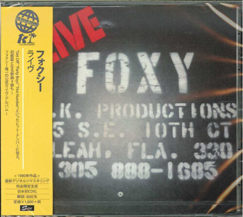 Foxy ‎– Live