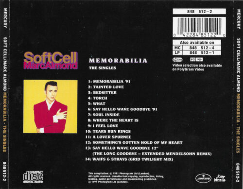 Soft Cell / Marc Almond – Memorabilia - The Singles