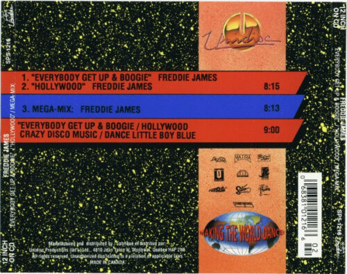 Freddie James – Everybody Get Up & Boogie / Hollywood / Mega-Mix