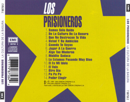 Los Prisioneros – La Cultura De La Basura