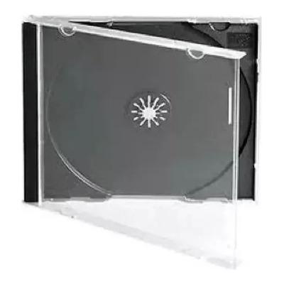 Caja Cd Bandeja Negra