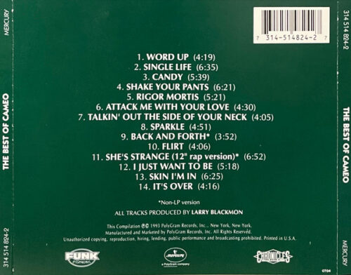 Cameo – The Best Of Cameo