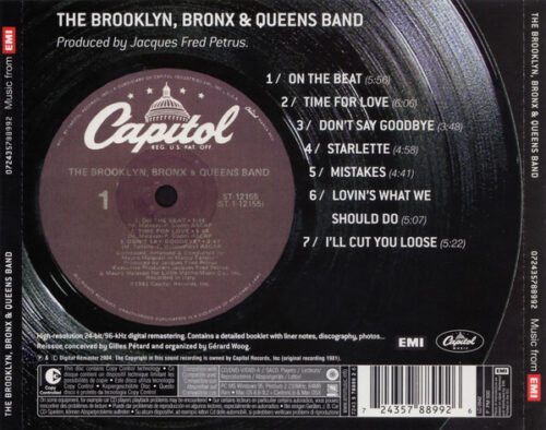 The Brooklyn, Bronx & Queens Band – The Brooklyn, Bronx & Queens Band