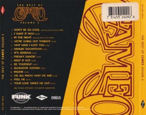 The Best Of Cameo Volume 2