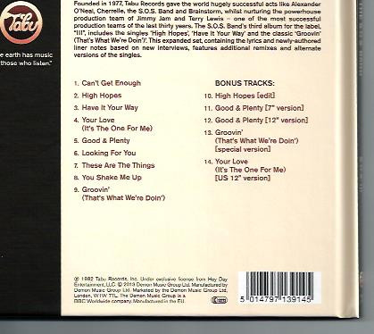 The S.O.S. Band – S.O.S. III