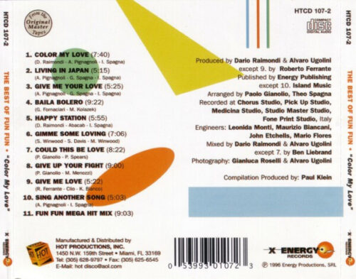 Fun Fun – The Best Of Fun Fun - Color My Love