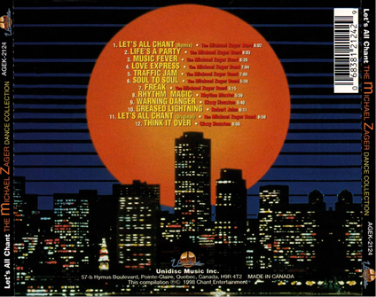 Michael Zager – Let's All Chant - The Michael Zager Dance Collection