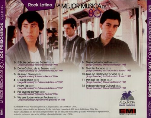 Los Prisioneros – La Mejor Música De Los 80