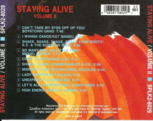 Staying Alive Volume 2