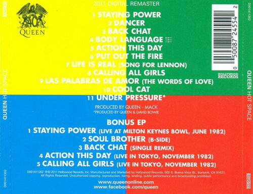 Queen – Hot Space (Deluxe Edition)