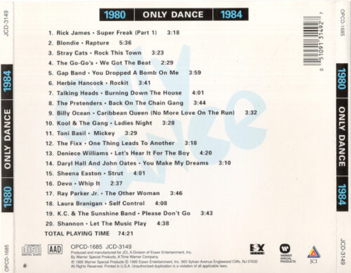 Only Dance 1980-1984