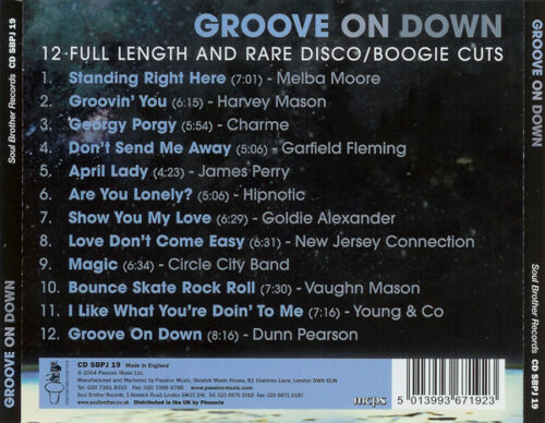 Groove On Down (12 Full Length Classic Disco/Boogie Cuts)