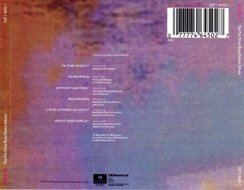 Pet Shop Boys – Disco