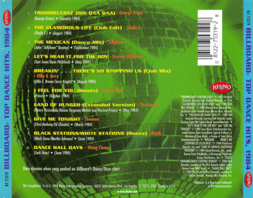 Billboard Top Dance Hits 1984