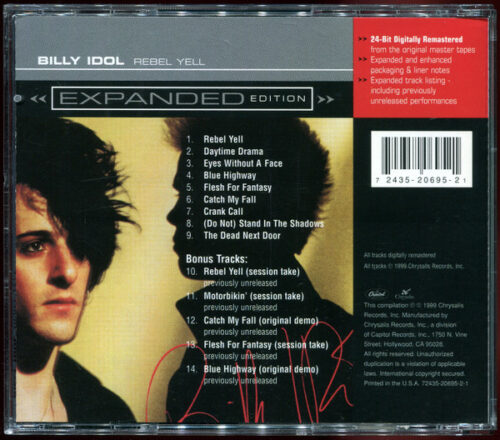 Billy Idol – Rebel Yell (Expanded Edition)