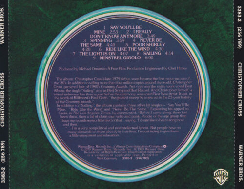 Christopher Cross – Christopher Cross