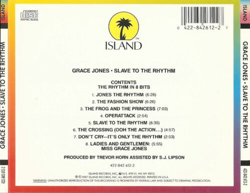 Grace Jones – Slave To The Rhythm